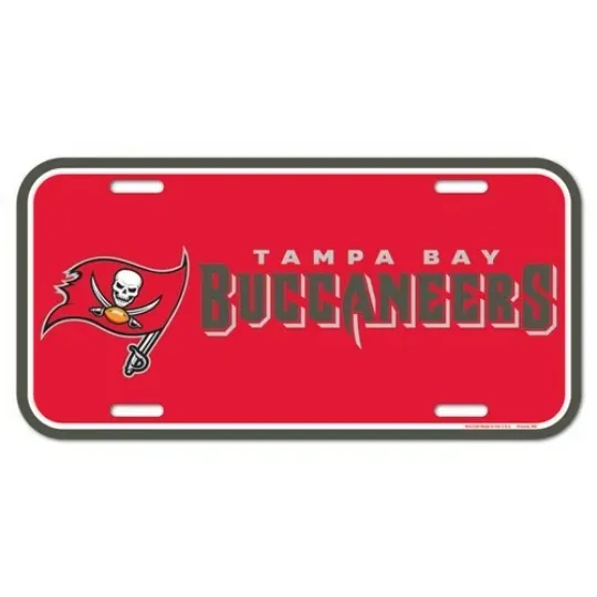 Discover TAMPA BAY BUCCANEERS ~ (1) Officially Licensed football Color License Plate ~ New!