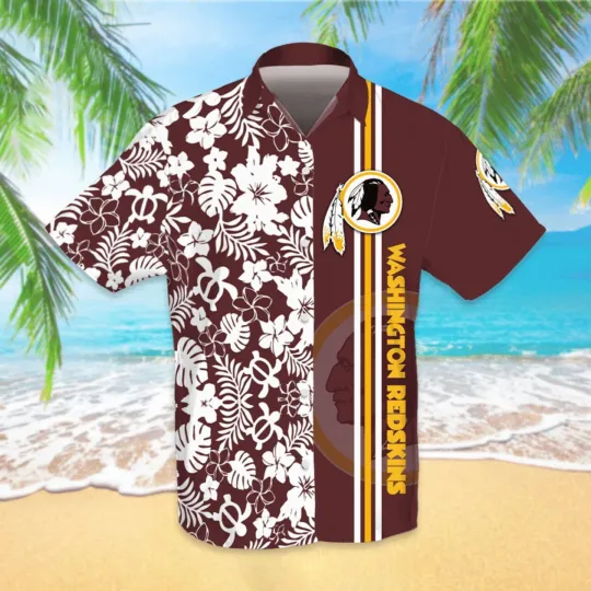 Discover Washington Football Redskinss Team Hawaiian Shirt Short Sleeve