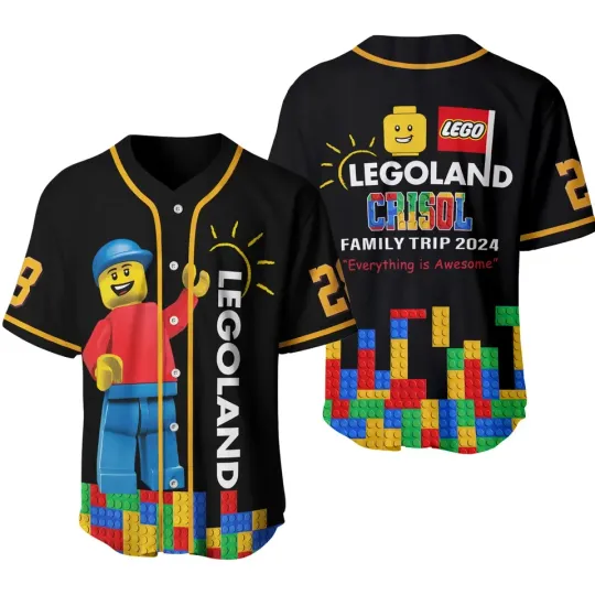 Discover Legoland Baseball Jersey, Trending Shirt, Gift For Him
