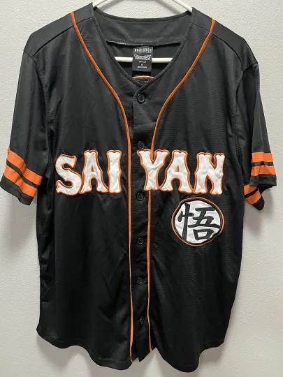 DragonBallZ Boxlunch Saiyan Baseball Jersey