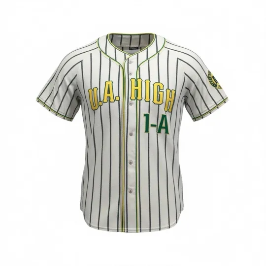 Discover Hero Anime U.A. High Striped Baseball Jersey