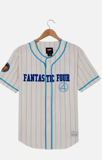 Marvel The Fantastic Four: First Steps Baseball Jersey