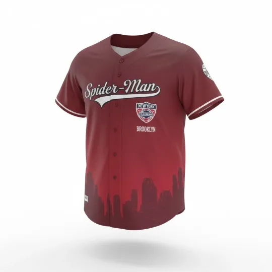 Discover Marvel Spider-Man Peter Parker Baseball Jersey