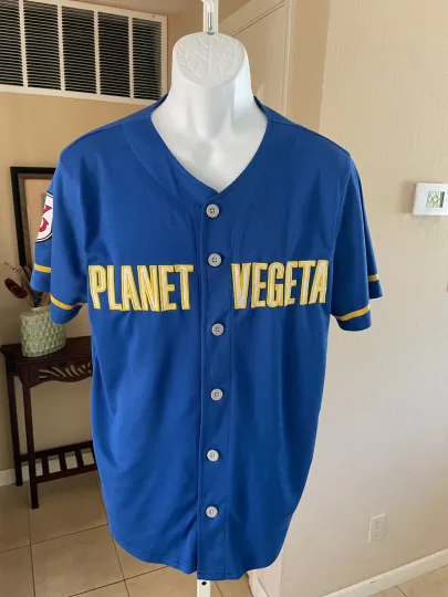 Dragon Ball Z Planet Vegeta Baseball Jersey