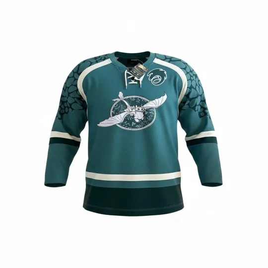 Discover DreamWorks How To Train Your Dragon Toothless Hockey Jersey