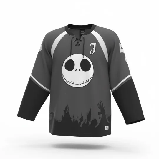 Discover Disney The Nightmare Before Christmas Jack Skellington Hockey Jersey