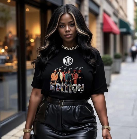 NE New Edition Way Tour 2026 Shirt, New Edition Best Albums Graphic Tee, Toni Braxton Boys II Men Concert Tee