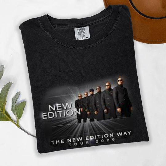 New Edition Way Tour 2026 T-Shirt, Unisex Music Tee