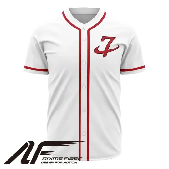 Capsule Corp Baseball Jersey | Dragon Ball Anime Jersey