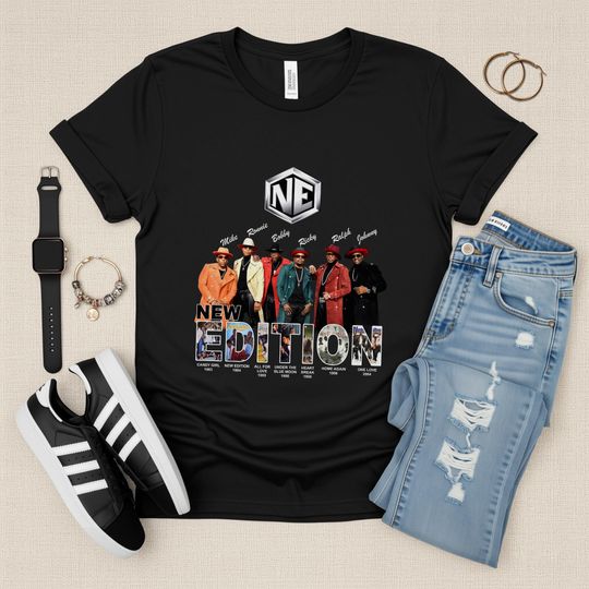 New Edition Tour Shirts, Concerts Shirts