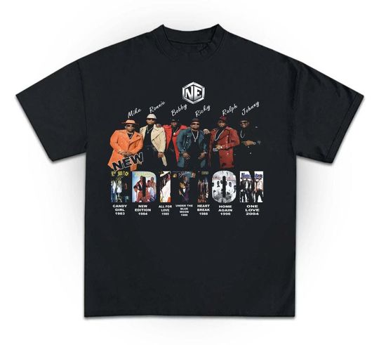 New Edition Way Tour 2026 Shirt, NE Shirt, Unisex Music T-Shirt Gift For Fans