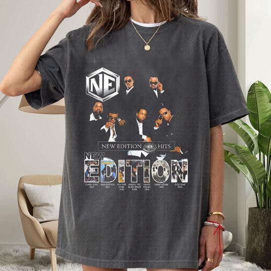 The New Edition Way Tour 2026 Shirt  New Edition Hits Graphic Tee