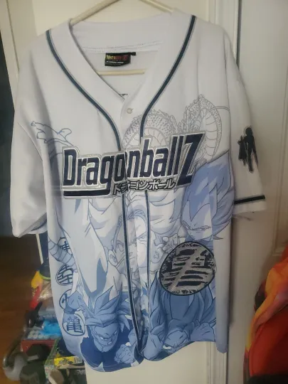 DRAGON BALL Z BASEBALL JERSEY SHIRT  MEN’S
