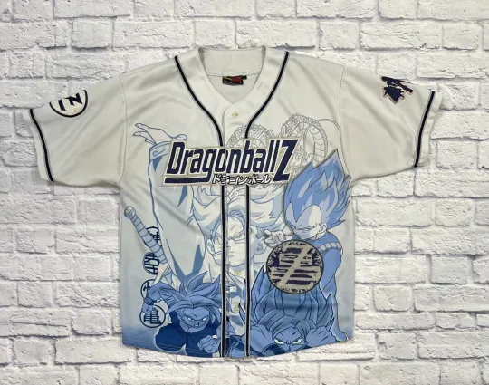 DRAGON BALL Z BASEBALL JERSEY SHIRT 2002 MEN’S LARGE