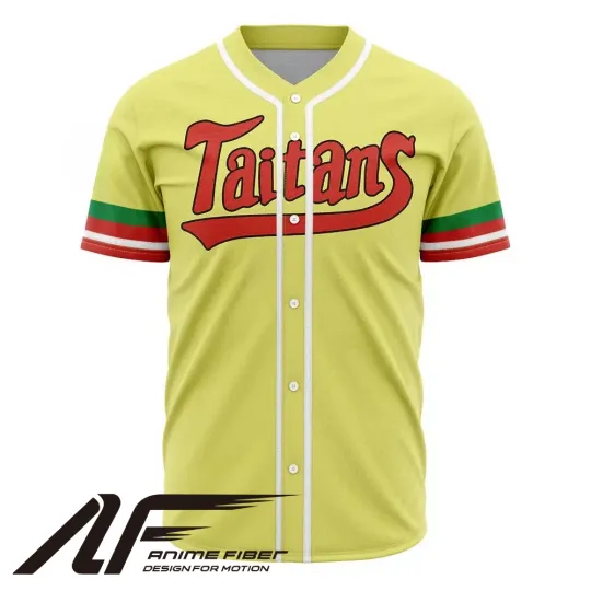 Yamcha Taitans Baseball Jersey | Dragon Ball Z Anime Jersey