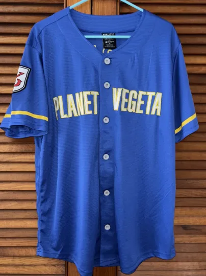 Planet Vegeta #1 Dragon Ball Z Baseball Jersey