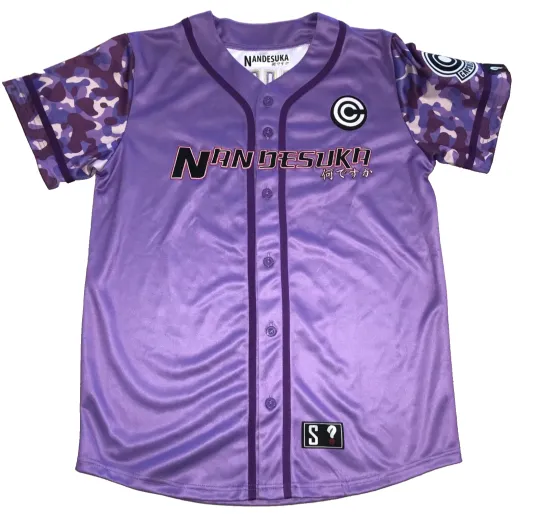 Dragonball Z Trunks Baseball Jersey Nandesuka Anime Capsule Corp