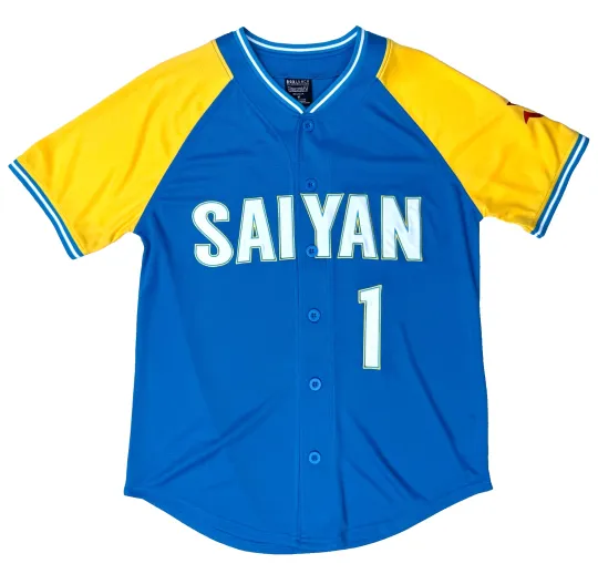 Dragon Ball Z Planet Vegeta Baseball Jersey