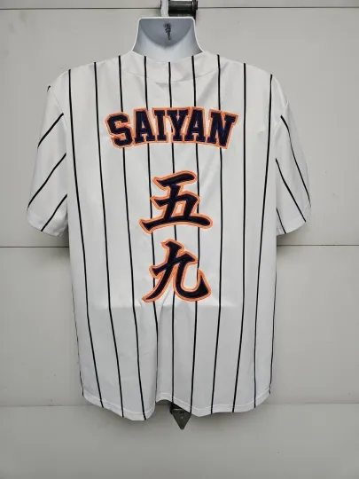 Dragon Ball Z Saiyan Baseball Jersey  Nandesuka