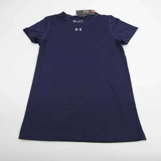 Discover Under Armour HeatGear Short Sleeve Shirt Women's Navy New with Tags