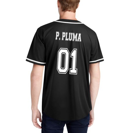 Discover Peso Pluma Baseball Jersey Limited Edition Peso Pluma Ladoble P Jersey Peso Pluma Corridos Belicos Jersey Peso PlumaJersey Corridos Tumbados