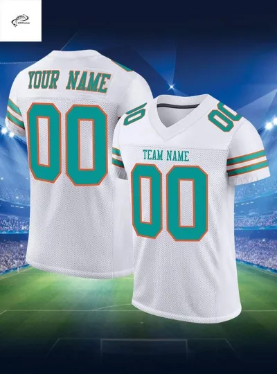 Discover Custom Stitched Number and Logo Classic Style Mesh Authentic Football Jersey