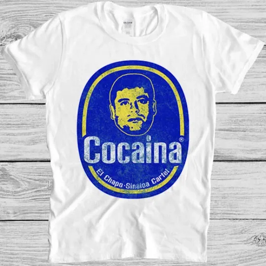 Discover El Chapo Sinaloa Cartel Narcos T-Shirt Men Women Casual Tee