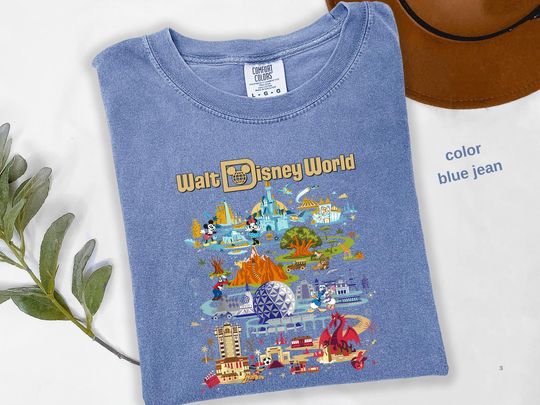 Discover Comfort Colors Disneyworld Shirt, Disneyland Shirt, Disney Family Vacation T-Shirt, Disney Family Trip Shirt, Disneyworld vacation,  d022