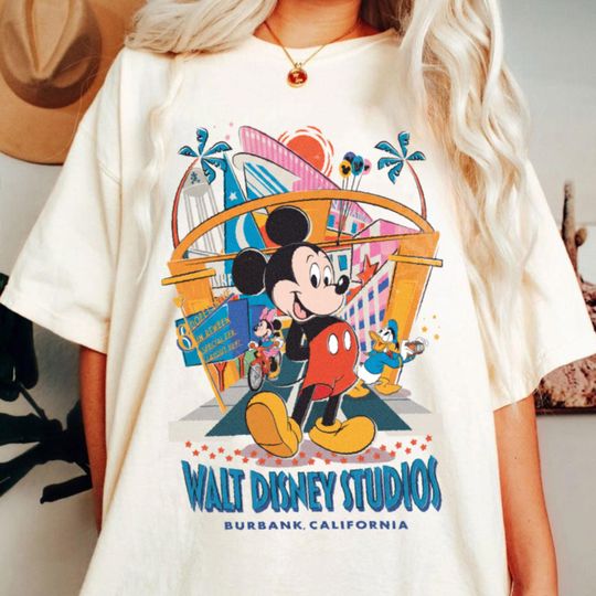 Discover Mickey At Walt Disney Studios California Comfort Color Shirt,  Disneyland Trip Shirt 2026