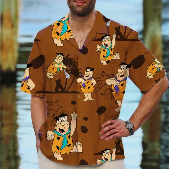 Discover Fred Flintstone Summer Hawaiian Shirt