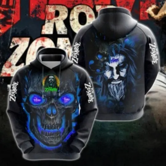 Rob Zombie Hoodie 3D For You Hoodie 3d all printed, hot 2025 Gift For Valentine