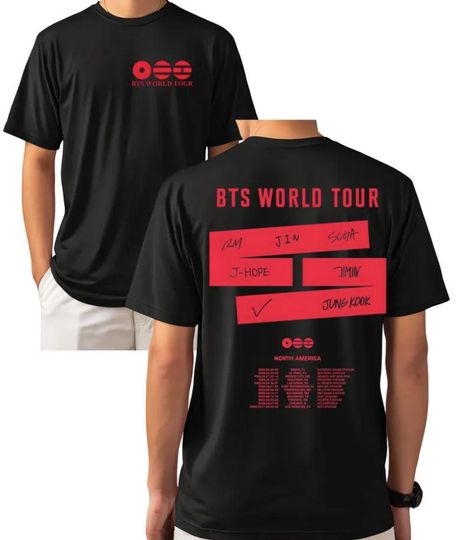 Discover BTS World Tour T-Shirt, Bangtan Comeback 2026 Shirt, Army Concert Outfit, Kpop Album Era Fan Tee