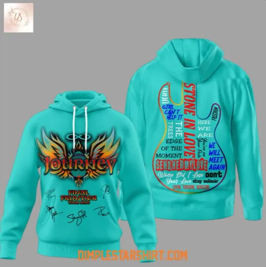 Discover Journey Final Frontier Tour 2026 Hoodie 3D Gift For Valentine