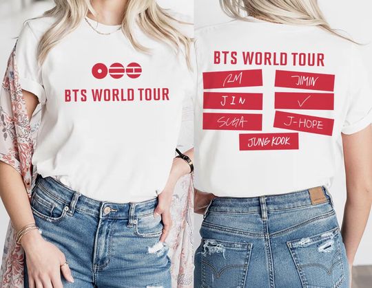 BTS Comeback 2026 T-Shirt, Bangtan World Tour Fan Tee, Army Concert Outfit, Kpop Era Shirt, Gift for BTS Fans