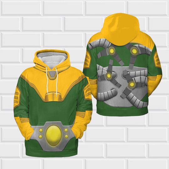 Discover Doc Ock Costume Hoodie, Spidey and His Amazing Friends Costume Shirt, Doctor Octopus Cosplay Shirt, Doc Ock Costume Hoodie