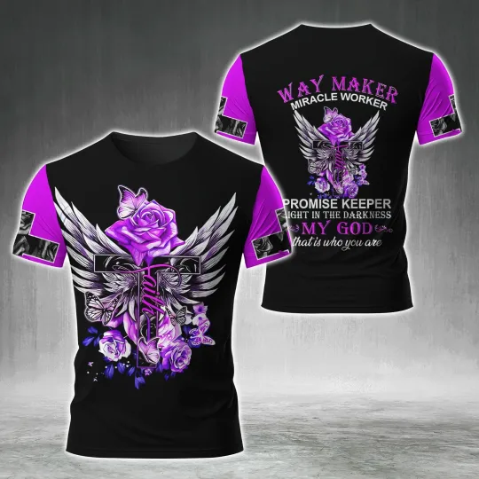 Discover Faith Hope Love Jesus Gift Jesus Christian AOP Shirt 3D All Shirt Size S-5XL