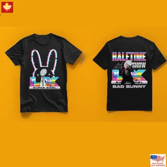 Discover Bad Bunny SB LX T Shirt Bad Bunny 2026 Tee