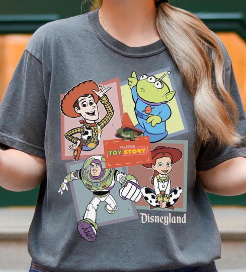 Discover Toy Story Disneyland Retro Shirt, Walt Disney World Toy Story Friends Tee, Vintage Disney Vacation Sweatshirt, Woody Buzz Jessie Alien Tee