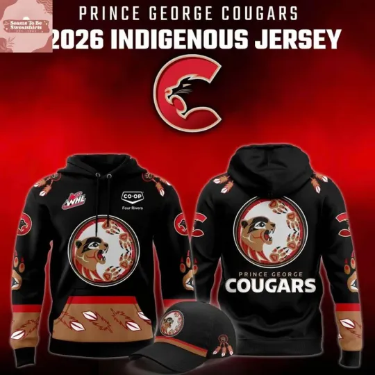 Prince George Cougars x Indigenous Night 2026 Hoodie