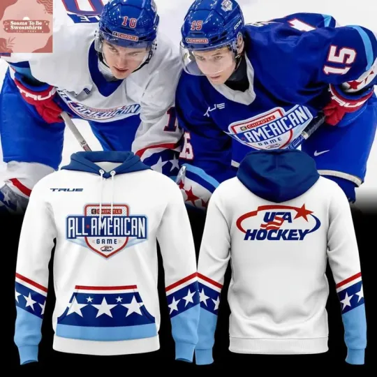 Discover USA Hockey x Chipotle All American Game 2026 White Hoodie