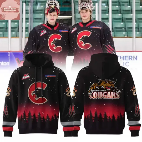 Prince George Cougars 2026 CHL Canadian Hockey League Hoodie