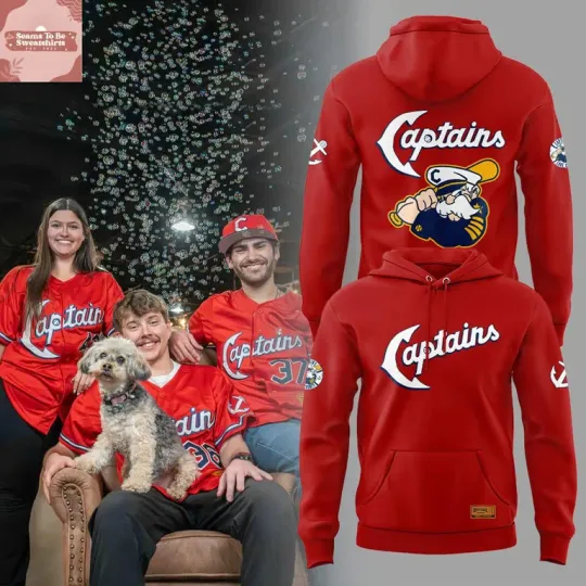Discover Lake County Captains New Look 2026 Guardians Red Hoodie