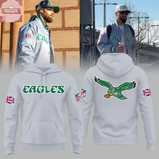 Discover E@gles 2026 Logo Throwback Hoodie