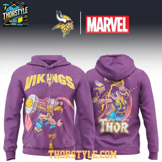Minnesota Thor 2025 Marvel x  Hoodie T-Shirt