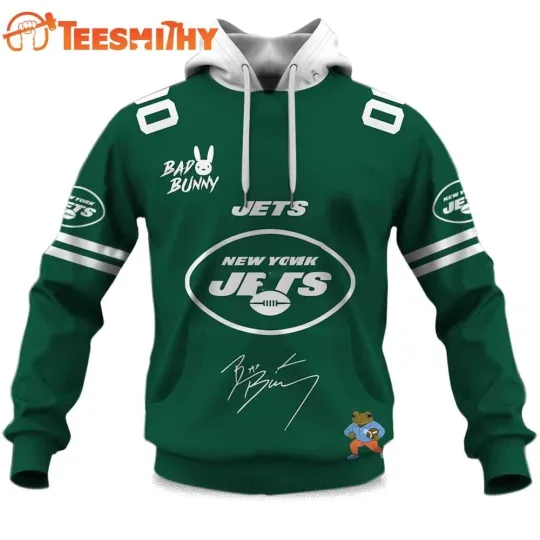Discover Personalized Jets football Bad B Super Bowl LX 2025 2026 Hoodie