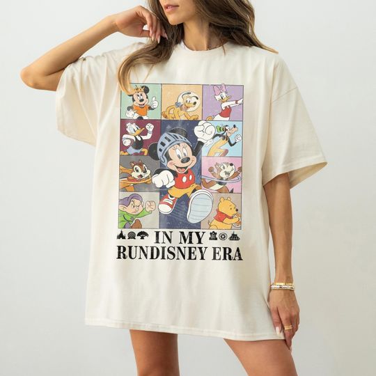Discover Mickey & Friends runDisney Shirt, Run Disney Walt Disney World Marathon Weekend 2026 Shirt, In My run Disney Era Runner 5K 10K Half Marathon