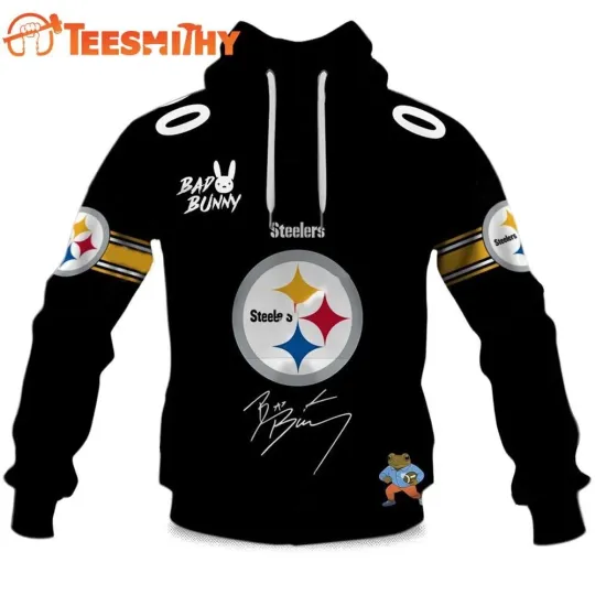 Personalized Steeler football Bad B Super Bowl LX 2025 2026 Hoodie