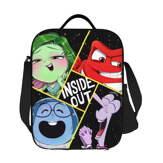 Discover Custom Inside Out Insulated Lunch Bag for Women Cooler Thermal Lunch Box Beach Camping Travel