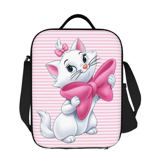 Discover Custom The Aristocats Marie Cat Lunch Bag Men Women Cooler Thermal Insulated Lunch Box for Student School