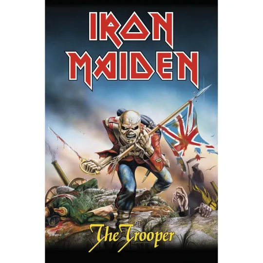Iron Maiden Trooper Poster Flag Fabric Wall Banner